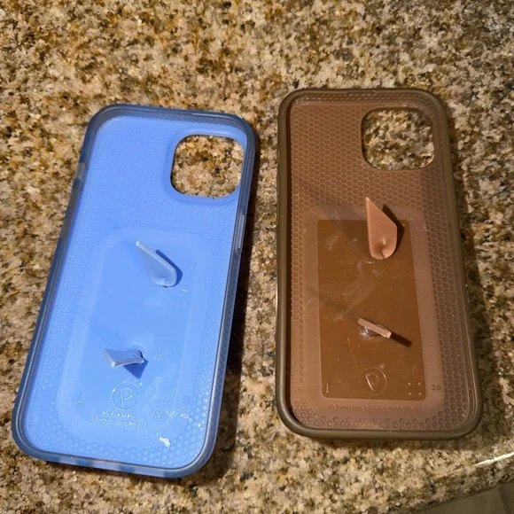 IPHONE 15 Loopy Case sierra blue & saddle brown - Picture 2 of 4